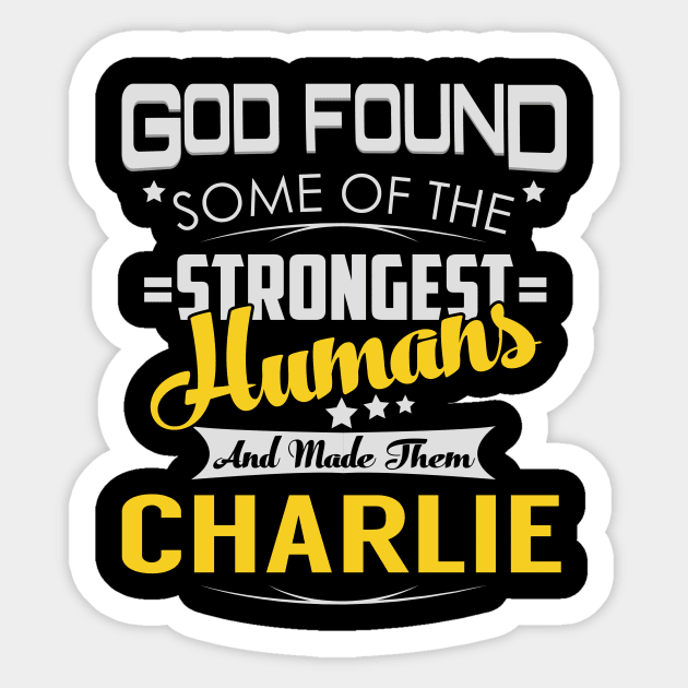 CHARLIE Sticker by Lotusg